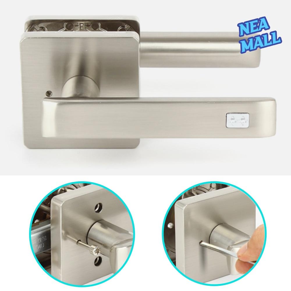 목문 방문 화장실 손잡이 교체 SN 버튼형 방문고리 교체