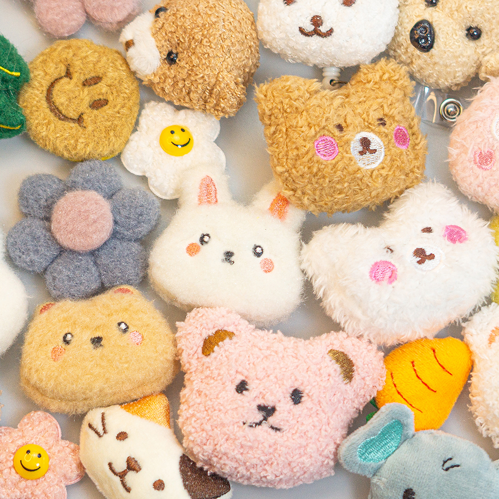 귀여운 간호사테이프걸이 캐릭터릴홀더 사원증 명찰 용품 복실이 제품 이미지