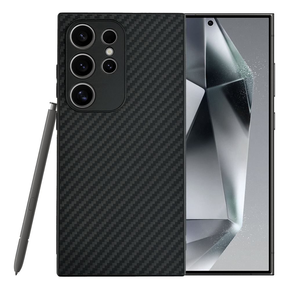 그리핑 아머엑스 맥세이프 슬림 범퍼 카본 케이스 블랙, 갤럭시S24 울트라 - 상품 이미지