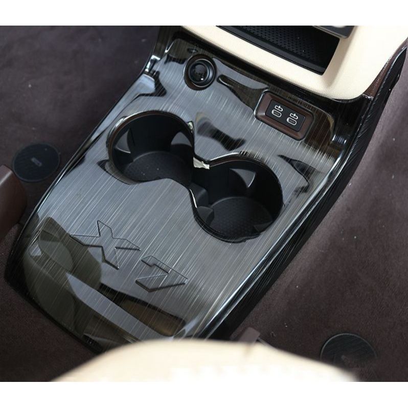 BMW X7 컵홀더 커버 몰딩 패널 카본 송풍구 리어 2열 - 상품 이미지