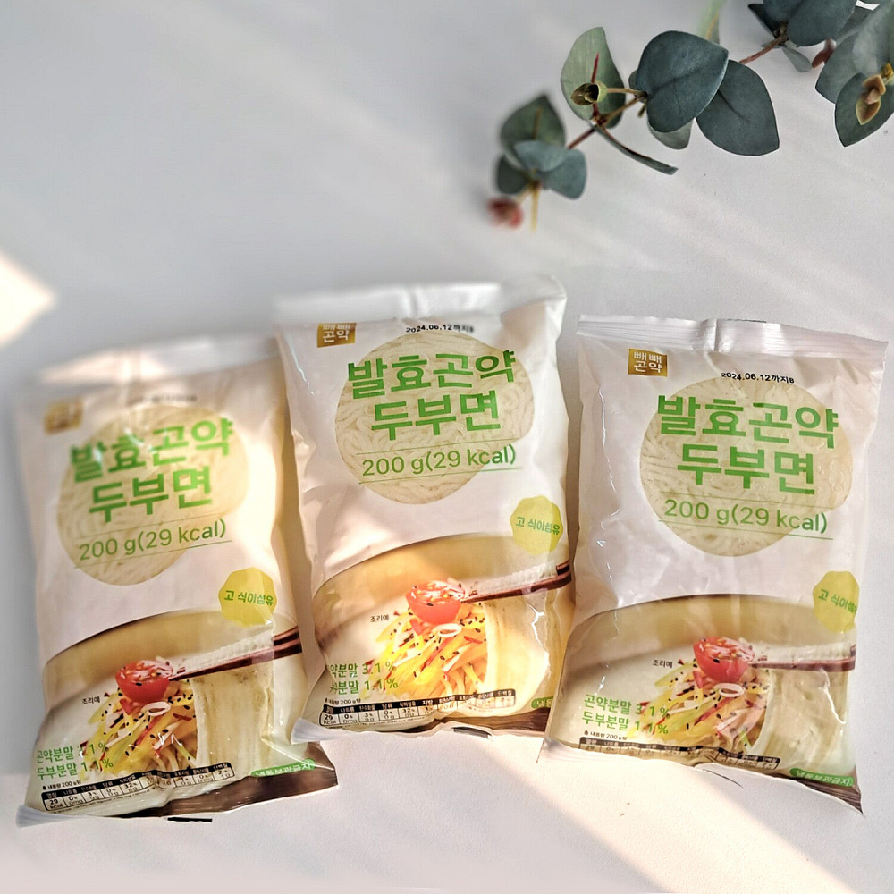 두부면 곤약 건두부 2kg 면두부 소면 저칼로리 마라탕 국수 재료 요리 200g x10팩 - 상세 이미지 5