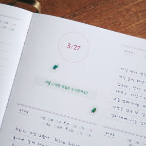 알지알지 질문스티커 다이어리 꾸미기 칼선 리무버블 다꾸스티커 실사용 후기 | 효과 있을까? - 상품 이미지 3