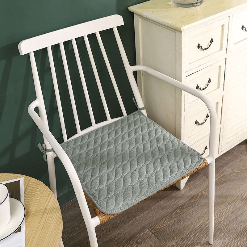 식탁 의자방석 사무실 논슬립 미끄럼방지 얇은 사각 패드 45X45