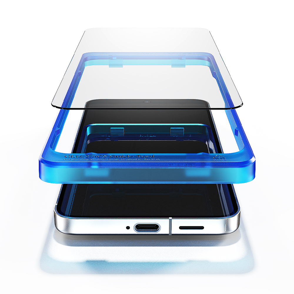 빅쏘 2.5CX 지문인식 강화유리 액정보호필름 갤럭시S24 울트라, 2매입