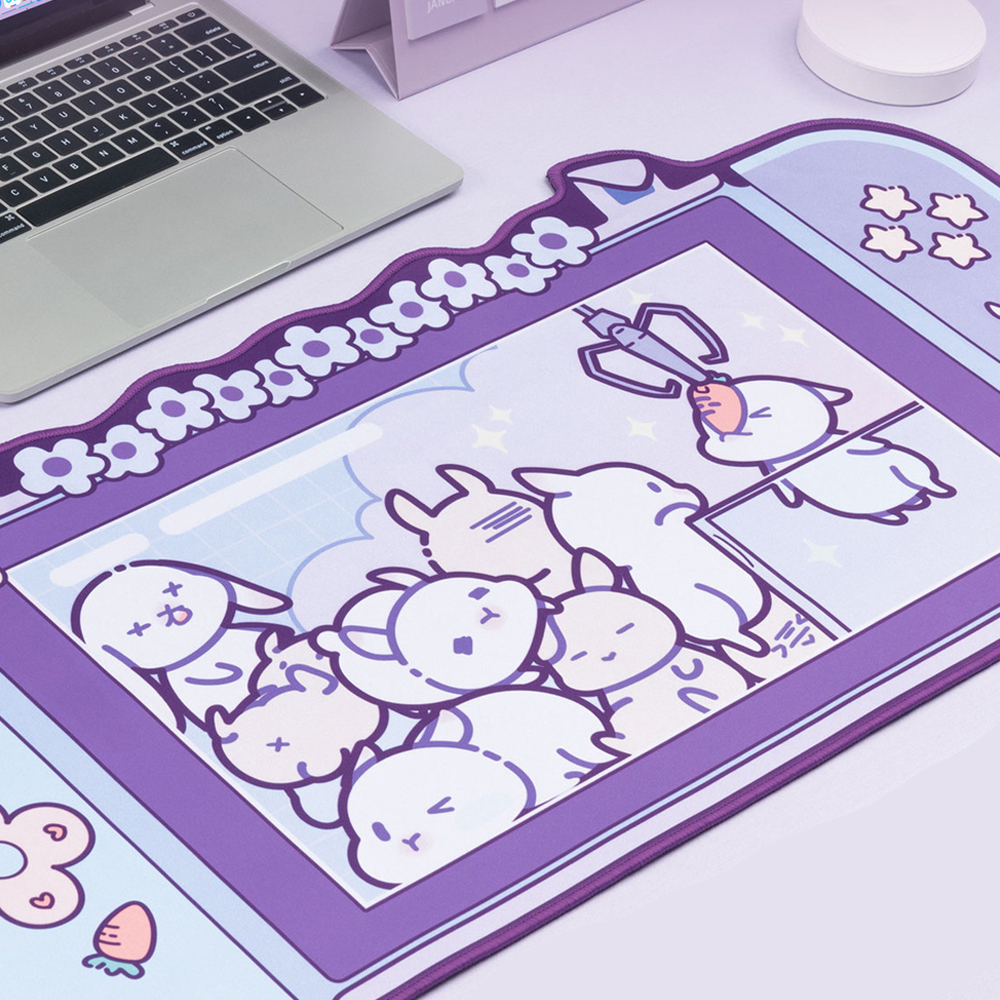 마우스 장패드 게이밍 키보드 패드 긱쉐어 큐트버니