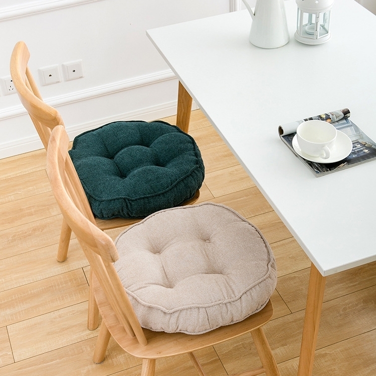 노리스 식탁 의자 방석 쿠션 푹신한 수험생 벤치 사무실 컴퓨터 원형방석