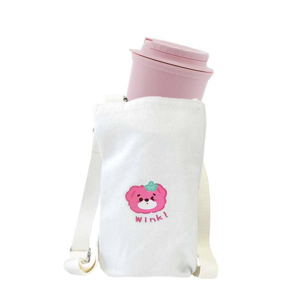 컬러 물병가방 물병파우치 텀블러주머니 스트랩 500ml 이미지 8