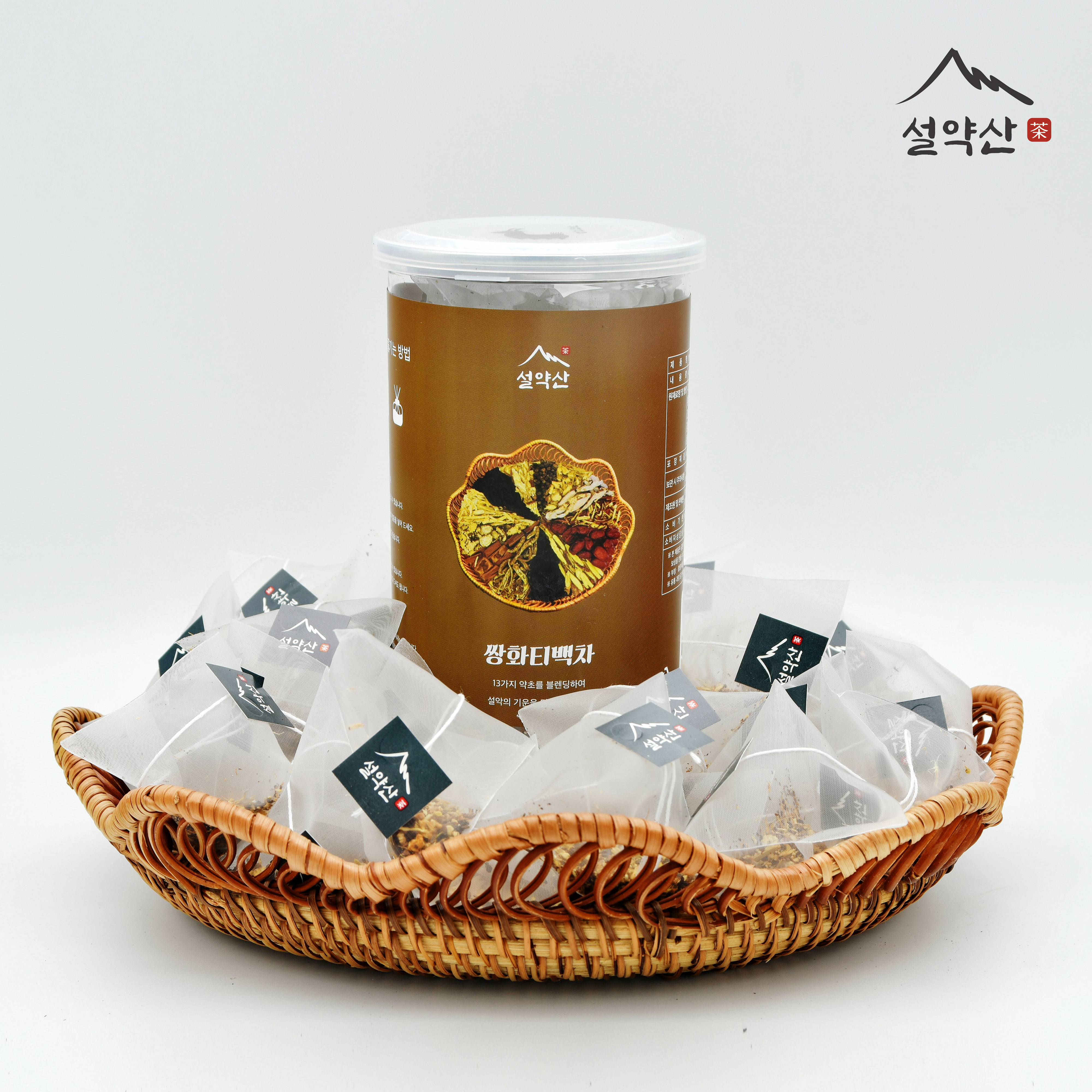 설약산 쌍화차 티백 티백차 1.5g 30개입 삼각 - 상품 이미지