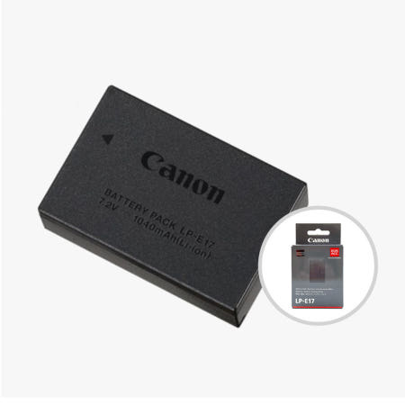 캐논 공식총판 LP-E17 정품 배터리 R50 V R50 R10 R8 RP R100 V1 용