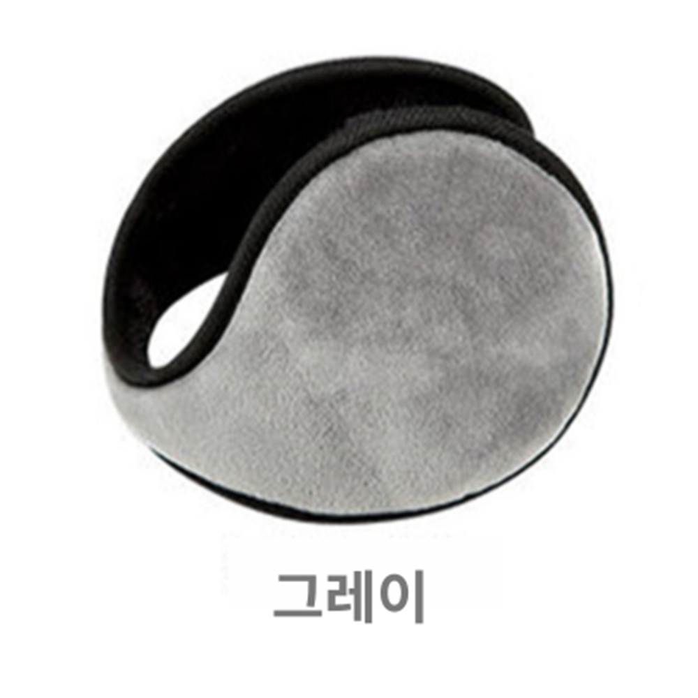 접히는귀마개 옛날 성인귀도리 겨울 군대 토끼털 - 상세 이미지 4
