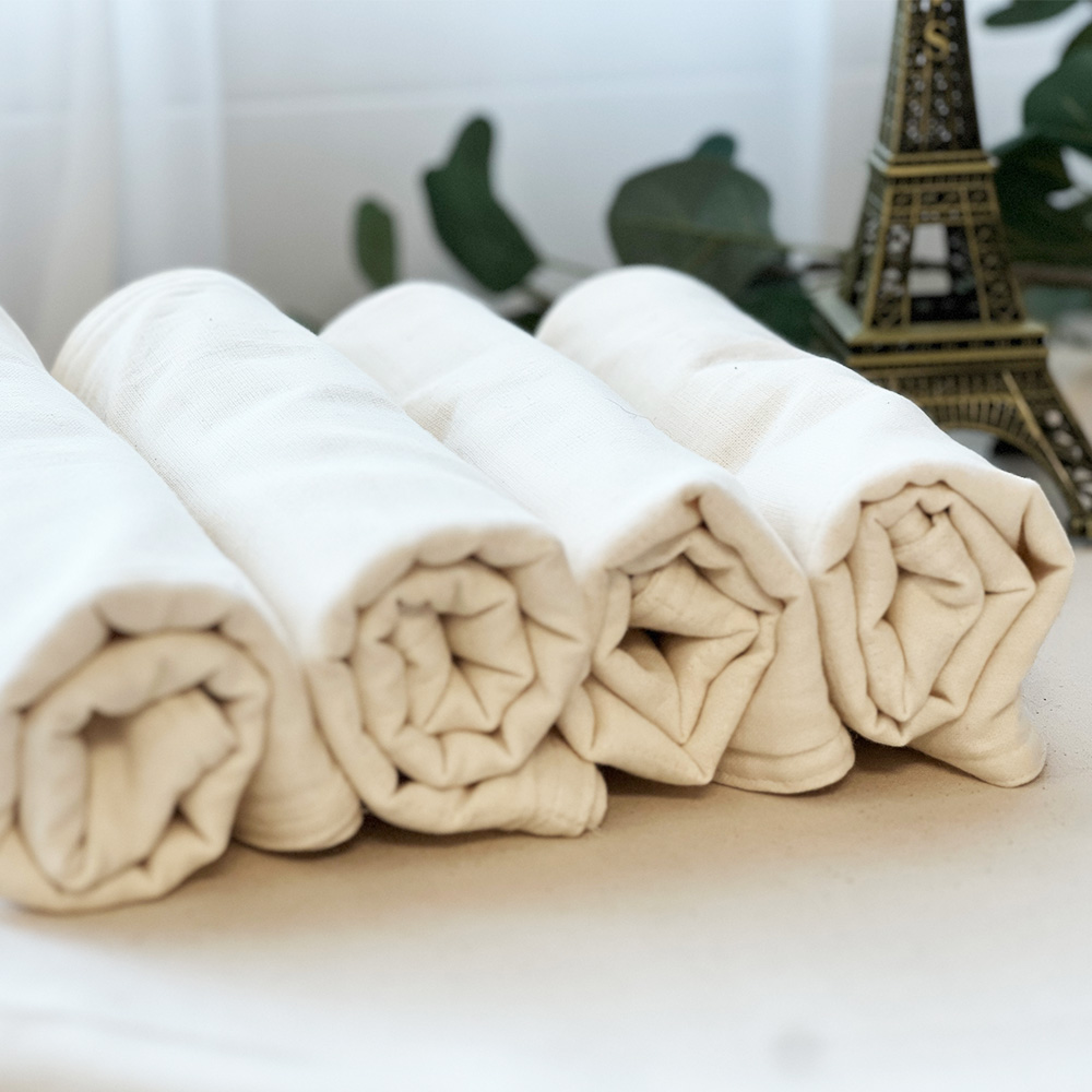 소창 수건 강화 2겹 3겹 4겹 정련 완료 아기 친환경 먼지없는 비염 수건 손수건 타올