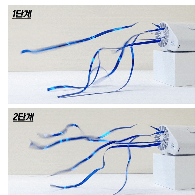 초강력 미니 허리선풍기 여행용 골프용 낚시 선풍기 골프선풍기 이미지 3