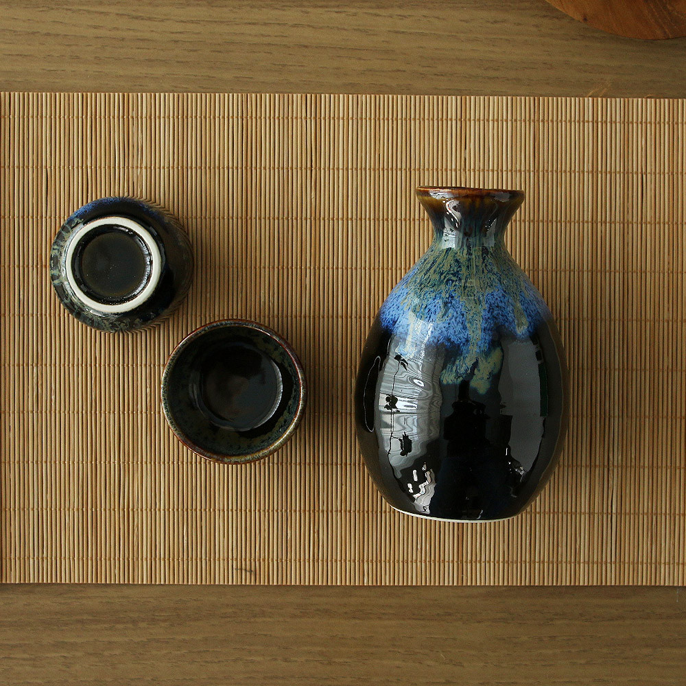 도자기 항아리 도쿠리 세트 독구리 사케병 술병