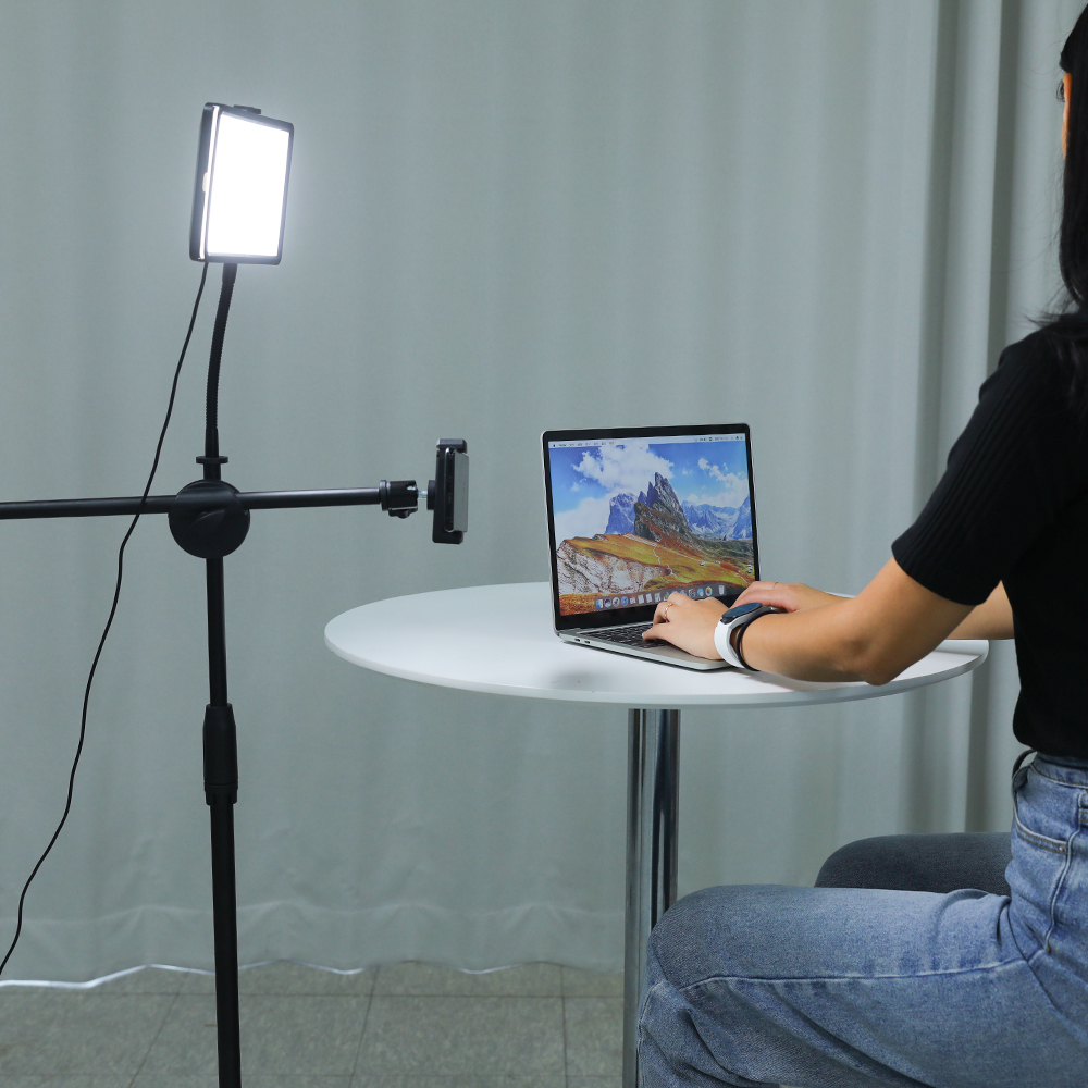 자바라 수직 거치대 촬영용 항공샷 스탠딩 유튜브 촬영 거치대 스탠드 - 상세 이미지 5