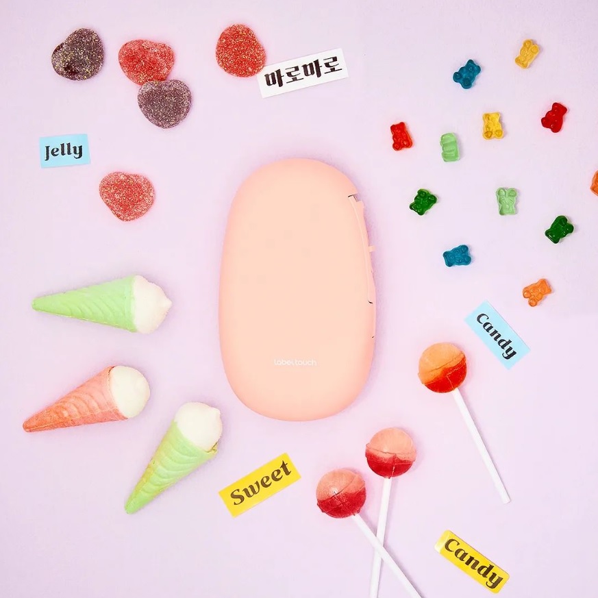 [라벨터치]블루투스 라벨프린터 NEW 마로마로 컬러 라벨기 - 상세 이미지 5