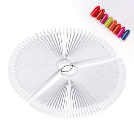 [해외]alle's 네일 아트 팁 100개 팩 링 스틱, 팁, 디스플레이, 투명 살롱 및 초보자를 연습 디스플레이 DIY 크리스마스 선물 [B0BFD17TFG]