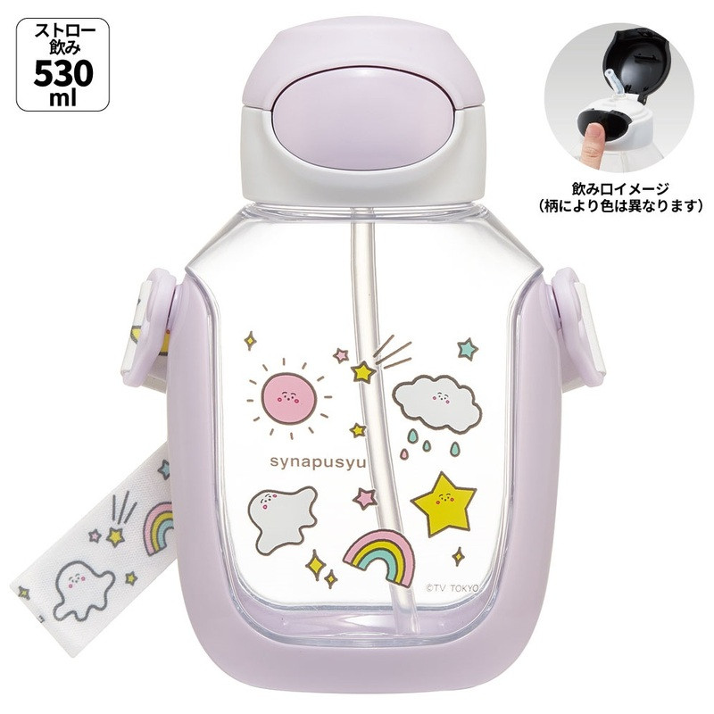 [발주상품 2~4 영업일 후 발송예정] 스케이터 시나푸슈 원푸쉬 스트로 보틀 530ml PDSH6DX - 주방·식기 - 하카타몰