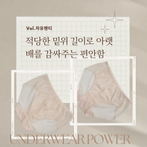자유팬티 노라인팬티 숨팬티 해방팬티 손이가는만만한팬티 빅사이즈팬티 누디팬... 착용 후기 | 사이즈/핏 총정리 - 상품 이미지 2
