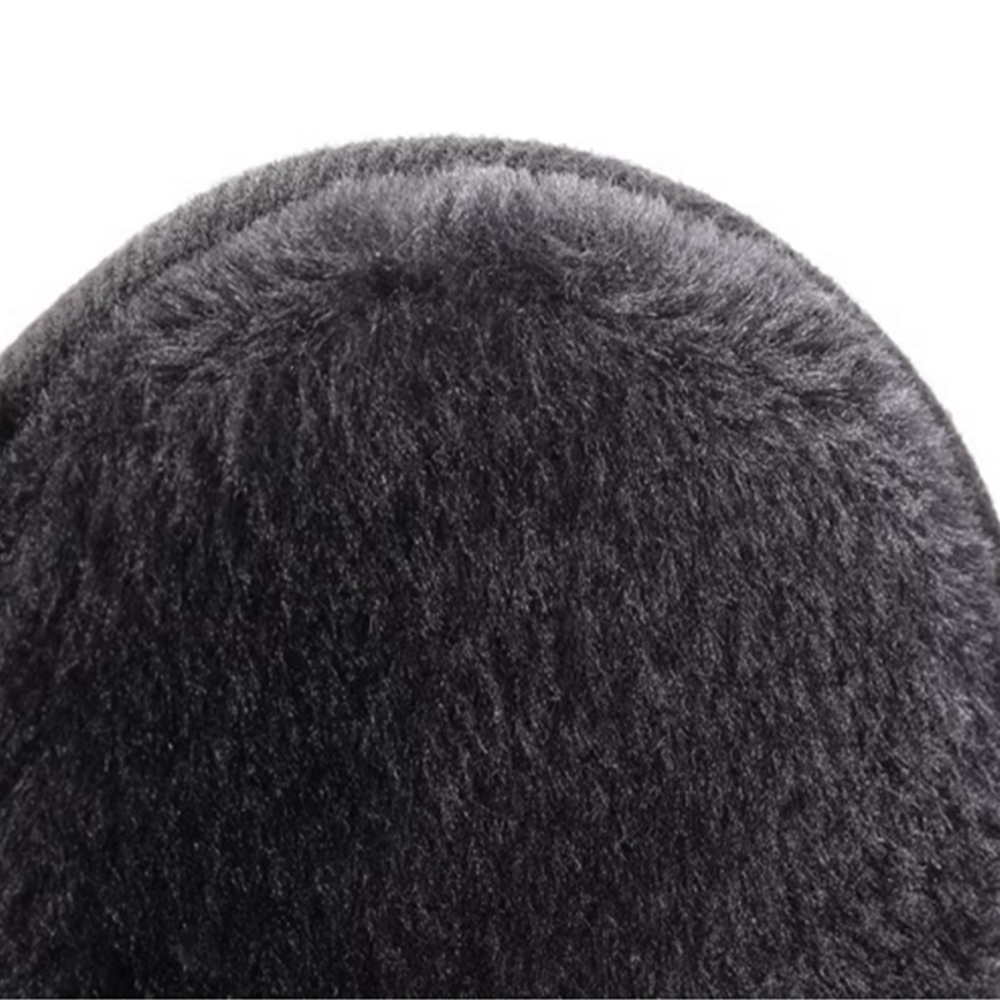 접히는귀마개 옛날 성인귀도리 겨울 군대 토끼털 이미지 7