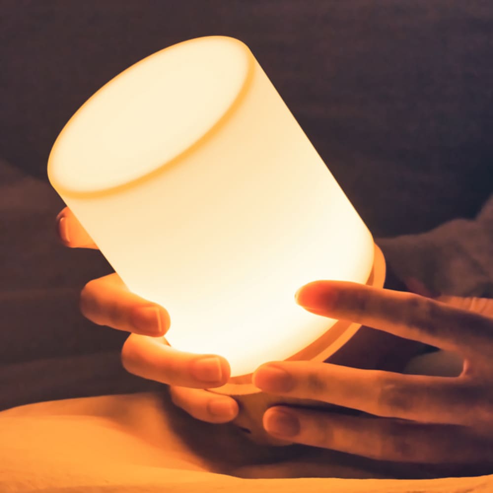 아가짱 아기 타이머 무선 무드등 수유등 v2 우드