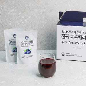 김재식헬스푸드 저온착즙100% 진짜블루베리즙 80ml 21팩 1박스 맛있게 먹은 솔직 후기 - 상품 이미지 1