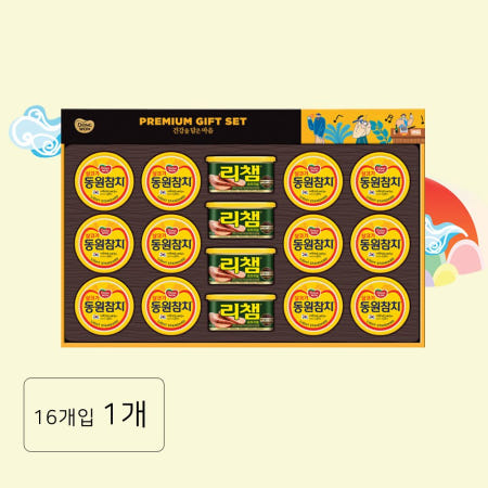 동원에프앤비 동원 선물세트 캔57호 [100호로 대체] 1개 참치캔세트 명절선물 살코기 동원에프앤비 TD