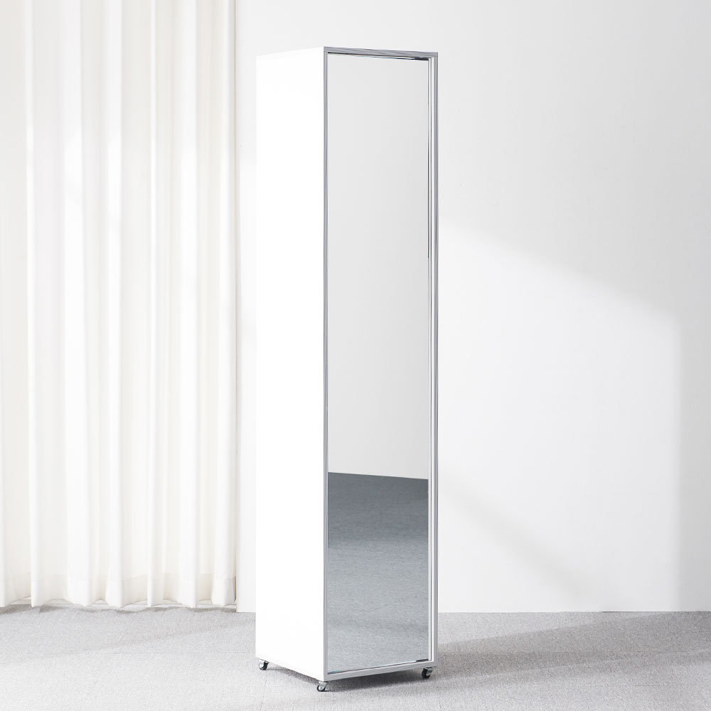 쥬얼 틈새수납장 얇은 가방진열장 베란다 슬림 폭좁은 전신거울