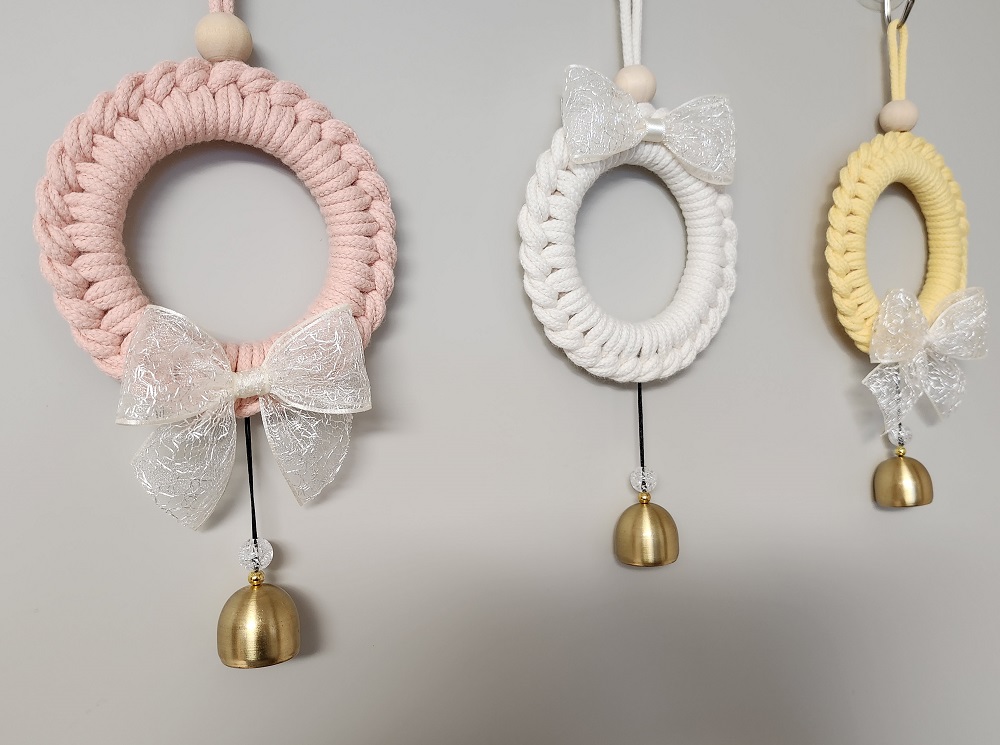 마크라메 도어벨 현관종 문종 풍경종 인테리어 소품