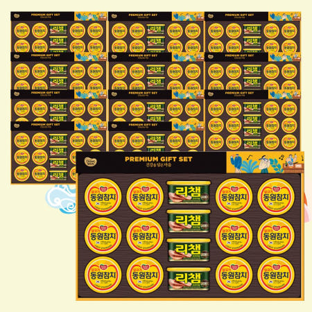 동원 선물세트 캔57호 [100호로 대체] 12개 참치캔세트 명절선물 살코기 GT