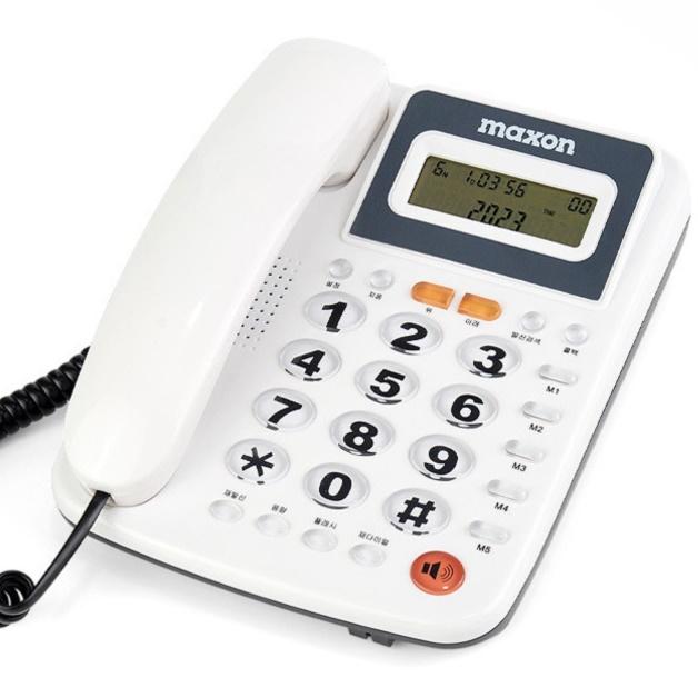 가게 업소용 전화기 매장 사무실용 전화기 발신 번호 표시 전화기 개봉기 | 실사용 후기 - 대표 이미지