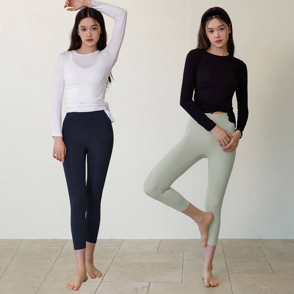 콘치 시그니처 8부 레깅스 (4color)