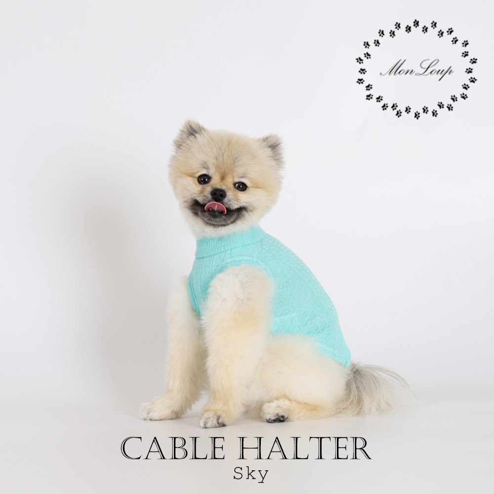 몽루 울니트 케이블홀터(CABLE HALTER) 이미지 8