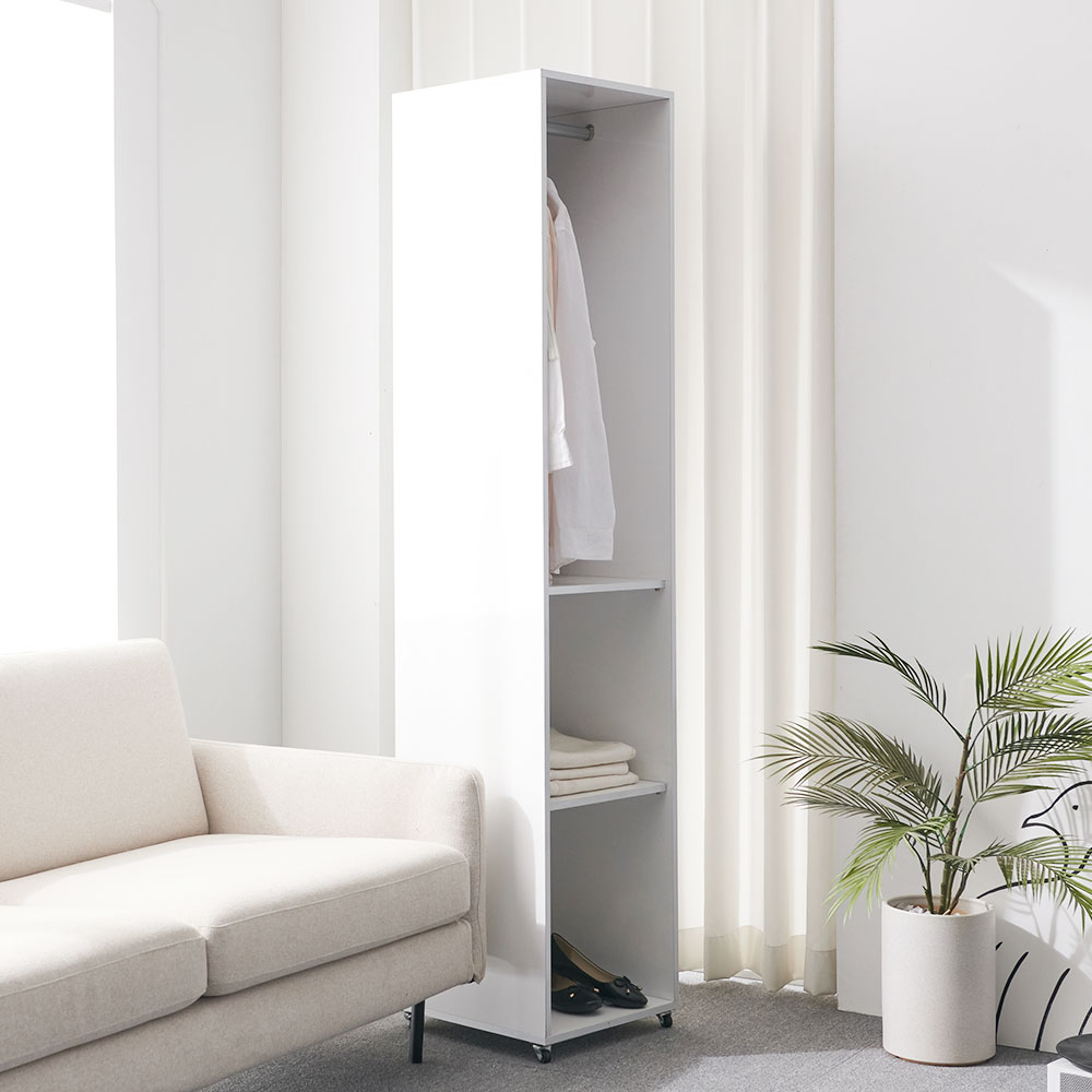 쥬얼 틈새수납장 얇은 가방진열장 베란다 슬림 폭좁은 전신거울