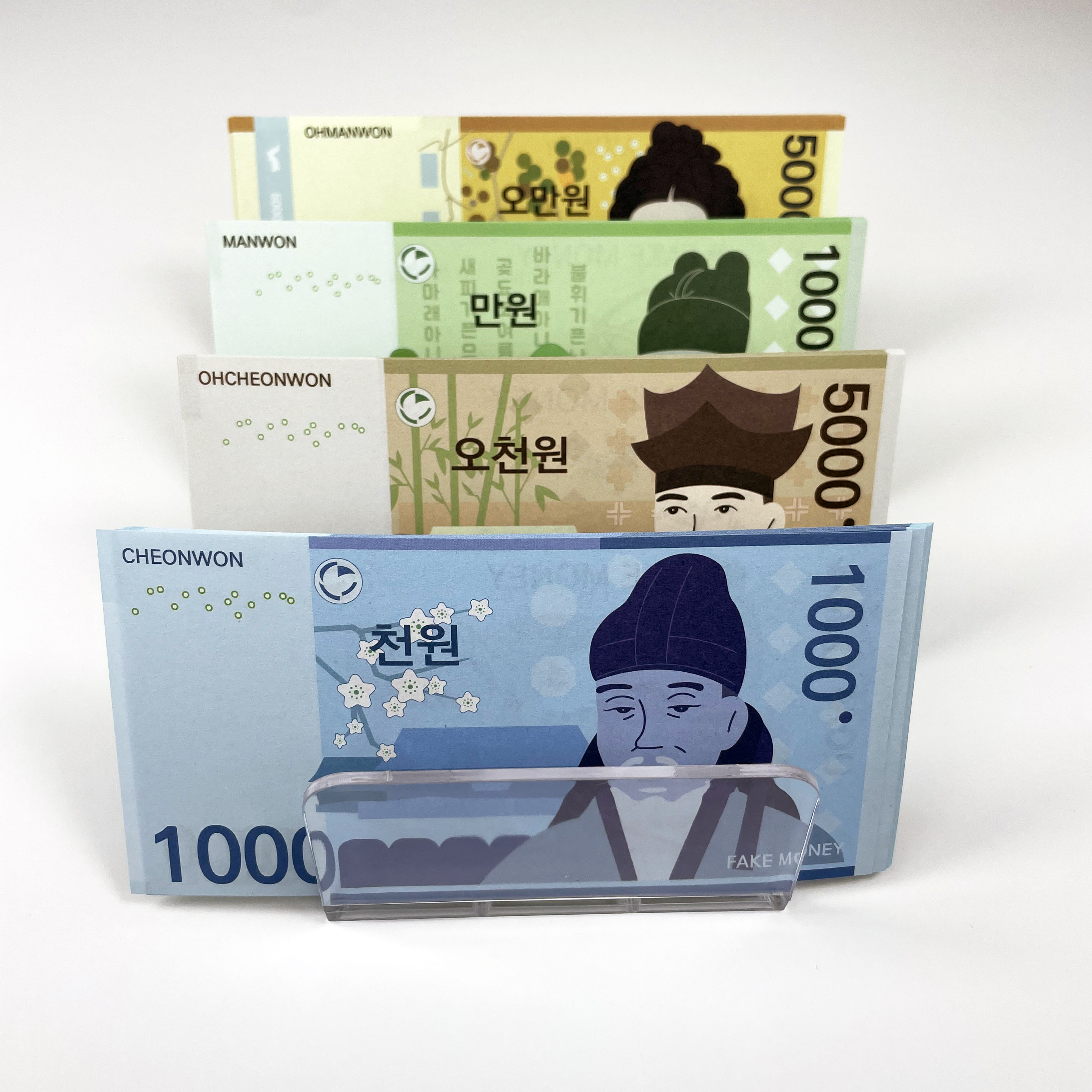 현금거치대 아크릴 수납함 현금생활 챌린지 - 상세 이미지 2