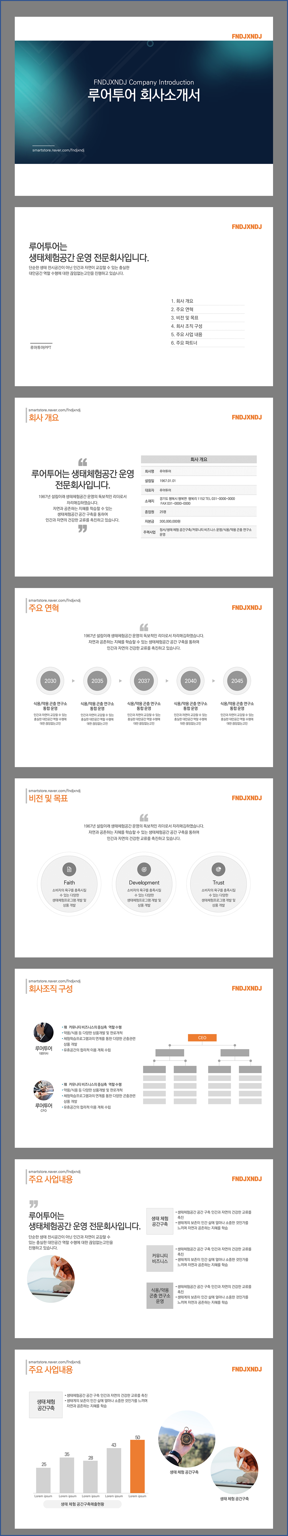 875 (4대3비율)깔끔한 회사소개서 PPT 템플릿 비즈니스 소개 파워포인트양식 이미지 2