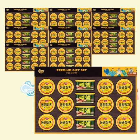 동원 선물세트 캔57호 [100호로 대체] 9개 참치캔세트 명절선물 살코기 GT