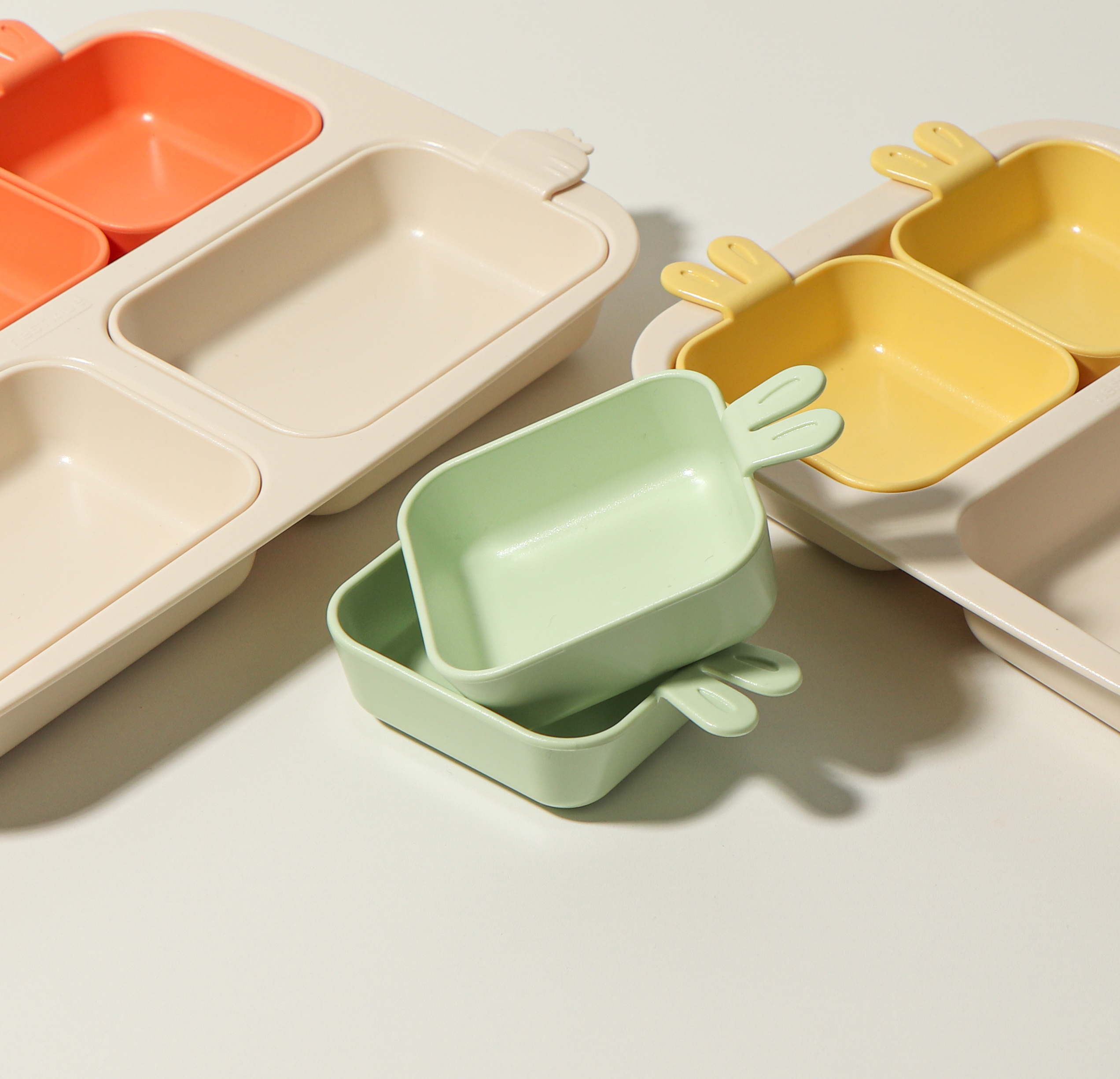 네스틱 토끼시리즈 원플레이트 유아식판