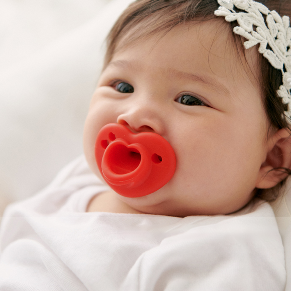 티지엠 하트 쪽쪽이 1개입 플러스 (3개월+), 베리레드 - 상세 이미지 3