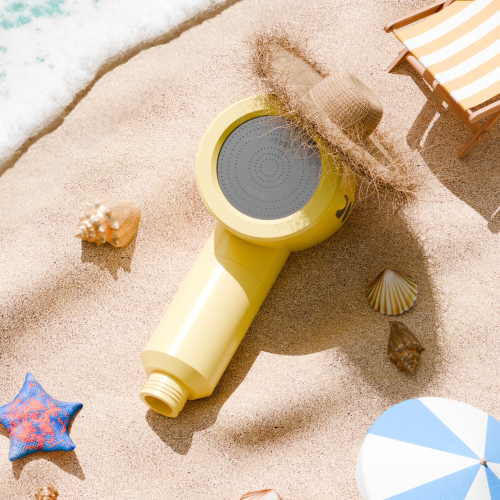 [단독] 바른생활수 여행용 미니 필터 샤워기 헤드 유럽 발리 베트남 나트랑 샤워필터 석회수