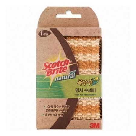 [3M] 내추럴 옥수수 망사 수세미 / 76286