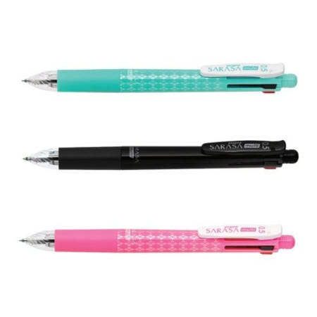 [제브라] 사라사멀티4색+1 J4SA11-BG 0.5 블루그린 / 70424