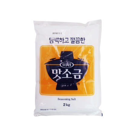 대상 청정원 미원 맛소금 2kg 1box(6봉)