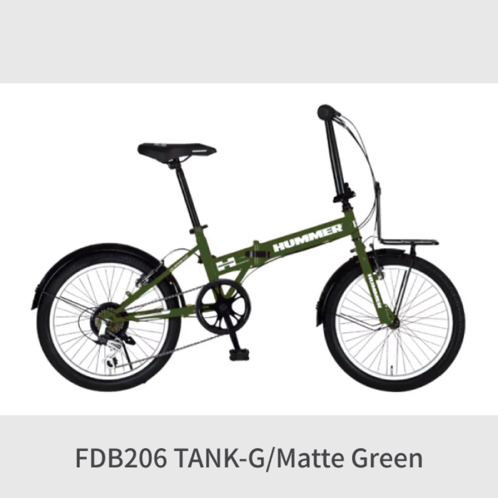 HUMMER 20인치 접이식 자전거 6단기어 FDB206 TANK-G - 상세 이미지 4