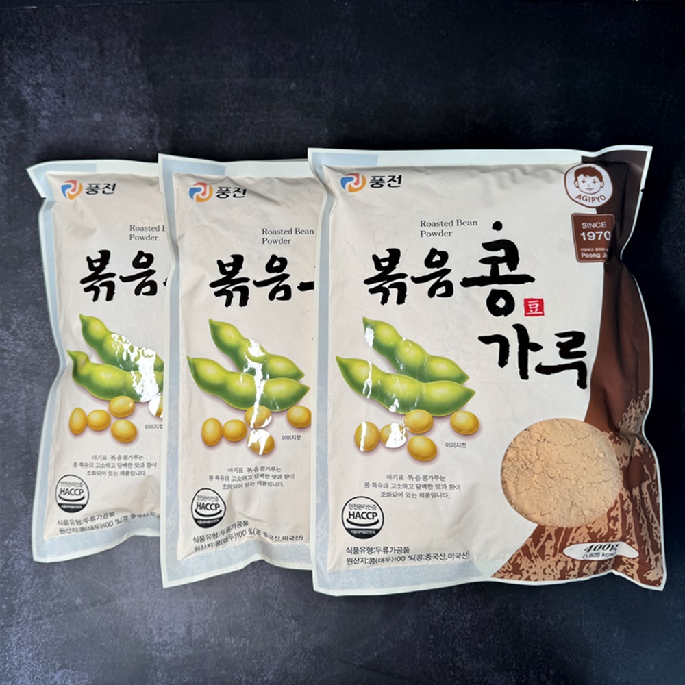 풍전 아기표 볶음 볶은콩가루 업소용 인절미 콩국수가루 400g, 2개 - 상세 이미지 5