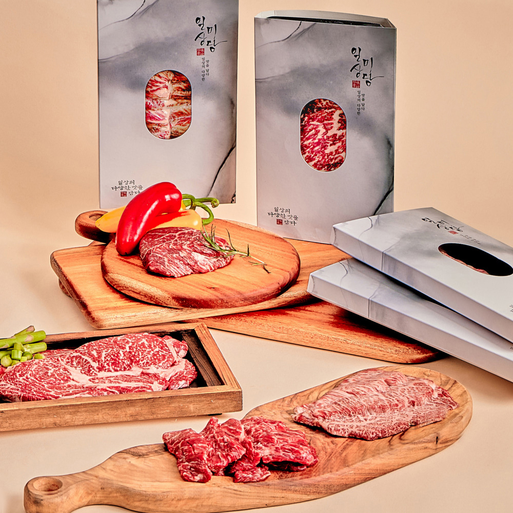 한우 1++ 라이트 선물세트 1kg 소고기 구이용 - 상세 이미지 2