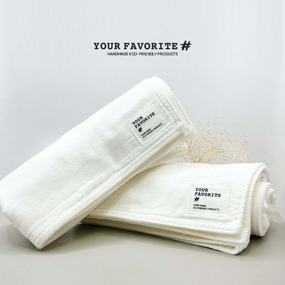소창 수건 강화 2겹 3겹 4겹 정련 완료 아기 친환경 먼지없는 비염 수건 손수건 타올