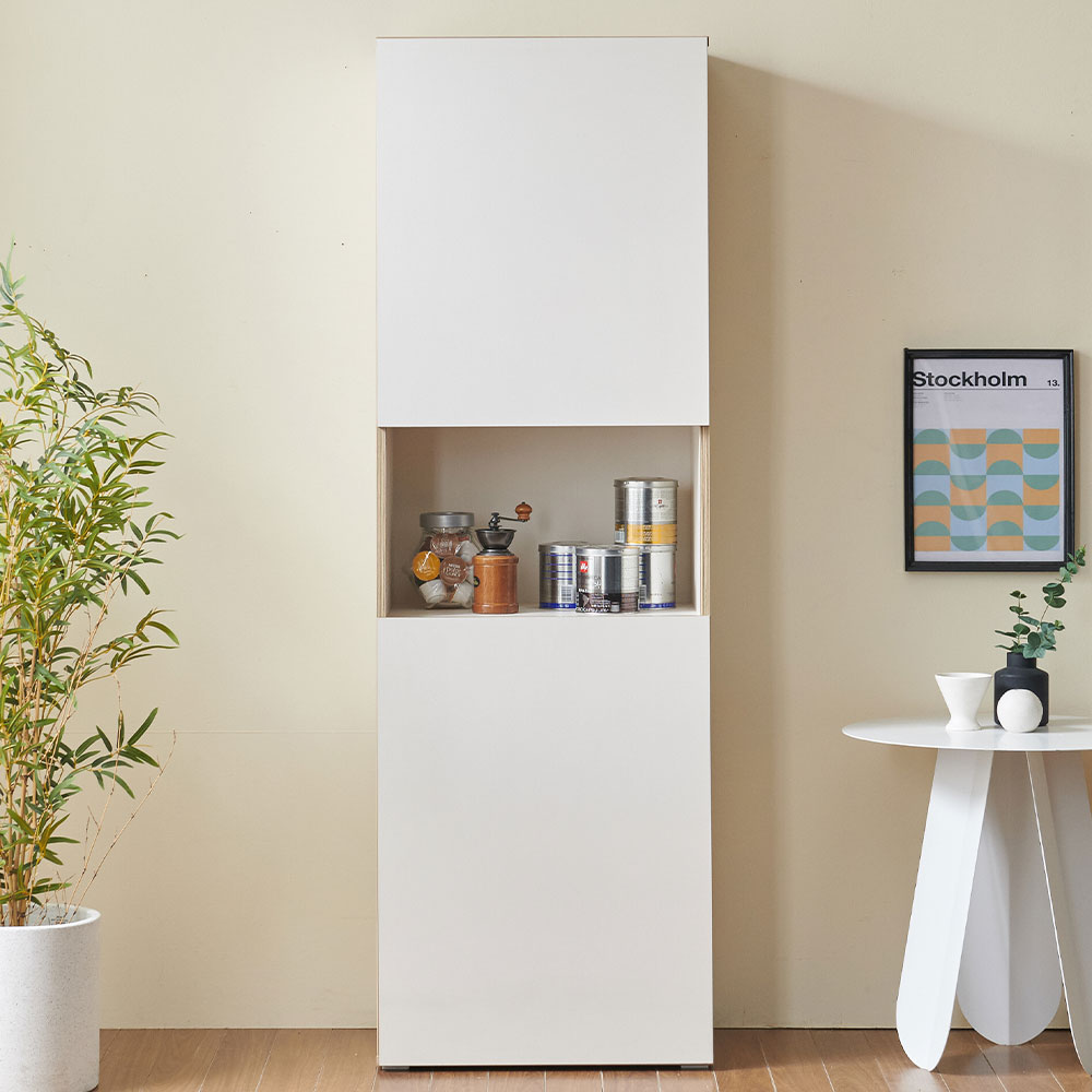 스코나 맨자노 600 키큰 주방수납장 틈새장 냉장고장