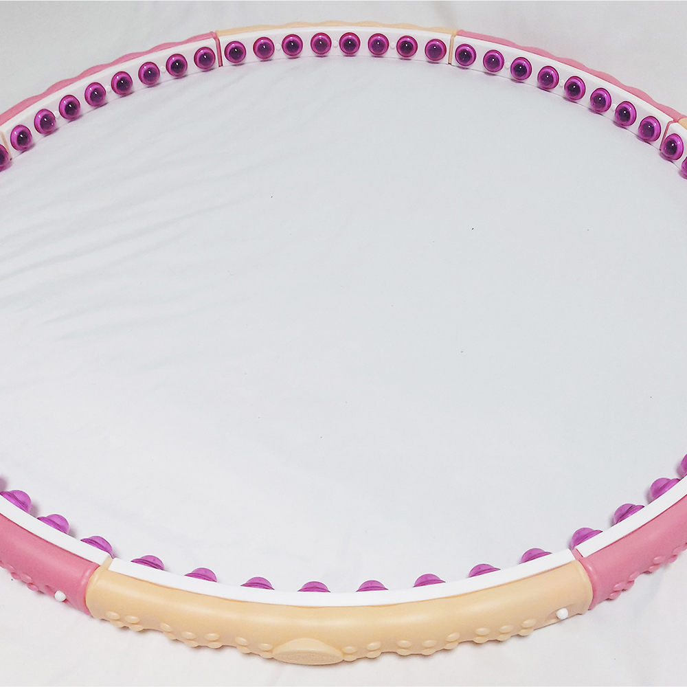 평화산업 훌라후프 다이어트 뱃살 지압 실내 훌라우프 2200g - 상세 이미지 3