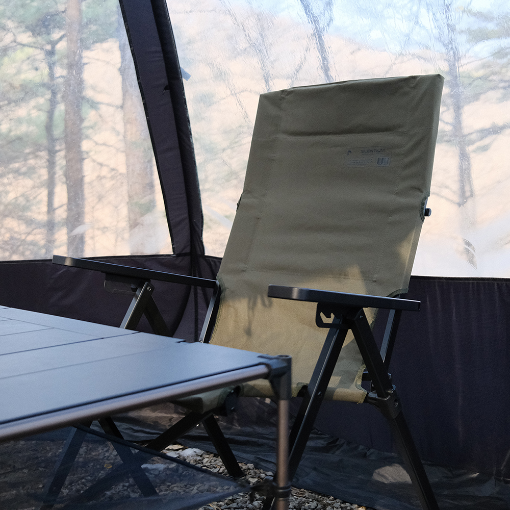 폴라리스 X1 하이 실렌티움 릴렉스 각도조절 의자 캠핑 접이식 폴딩 체어