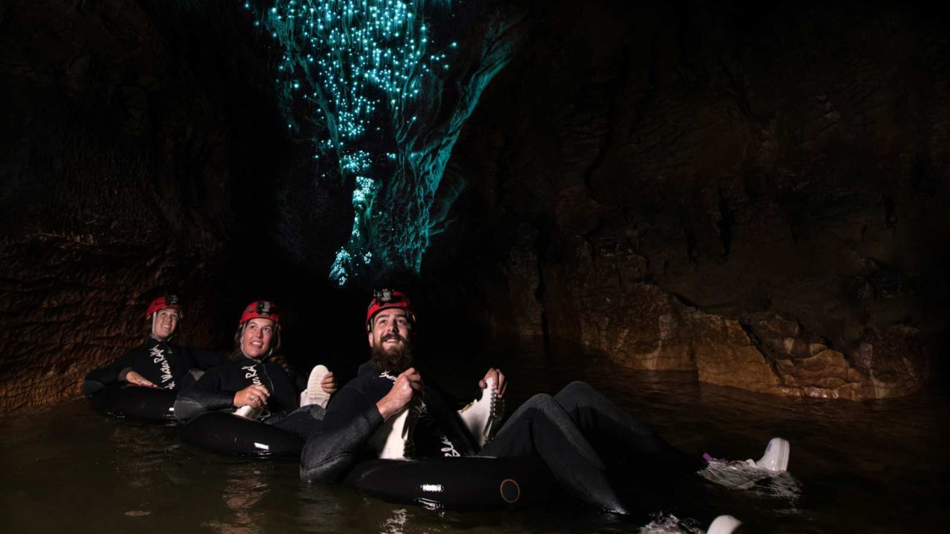 뉴질랜드 북섬 오클랜드 | 와이토모 반딧불동굴 탐험 이미지 2